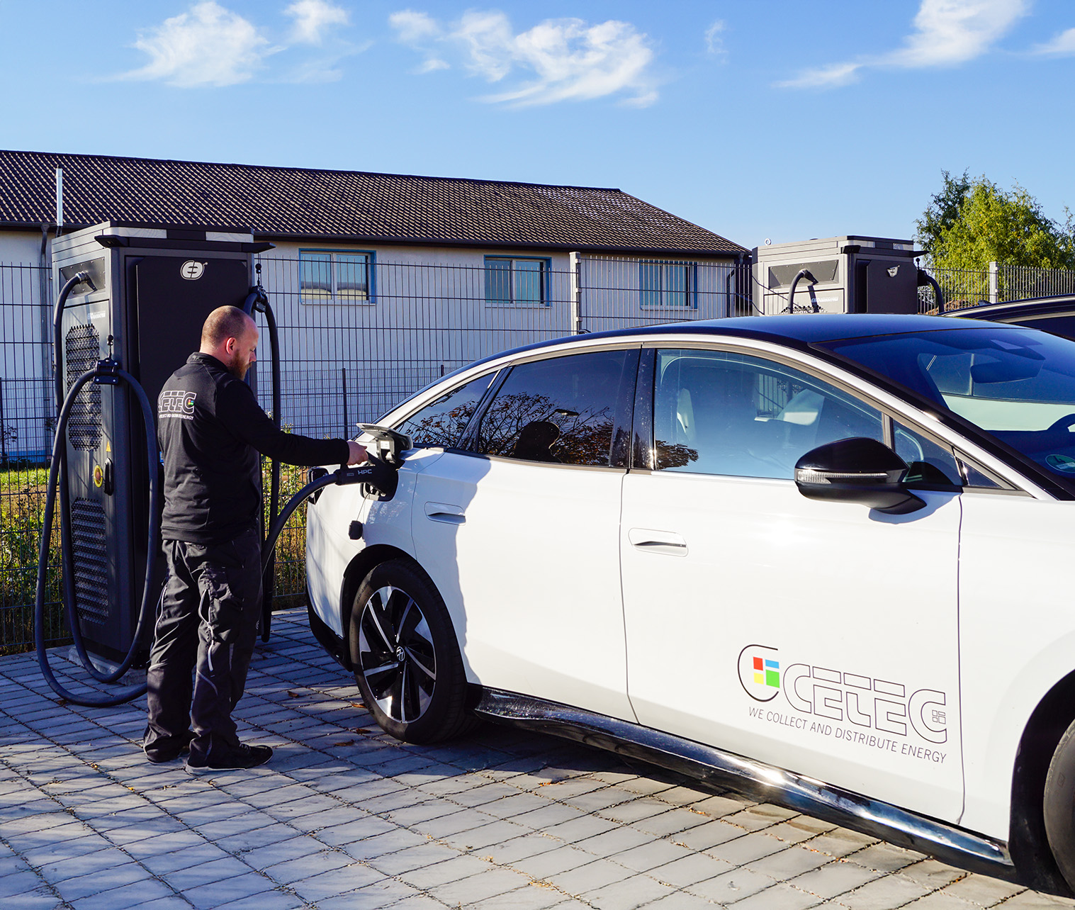 Lösung für Ladeinfrastruktur und Energieverteilung von CETEG