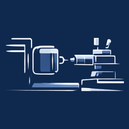 Illustration für Drehbank
