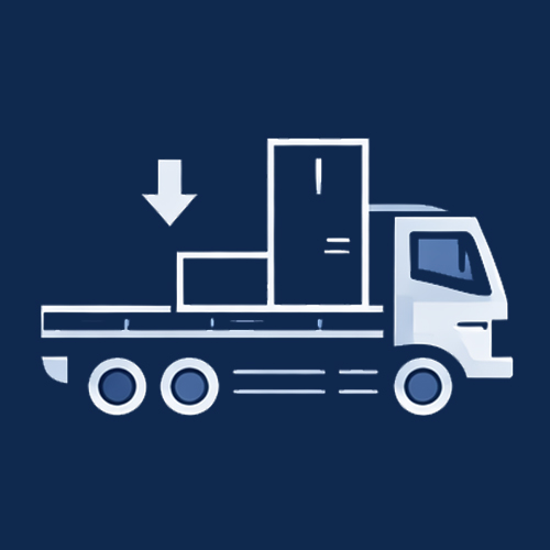 Illustration für Transport- und Baustellenservice