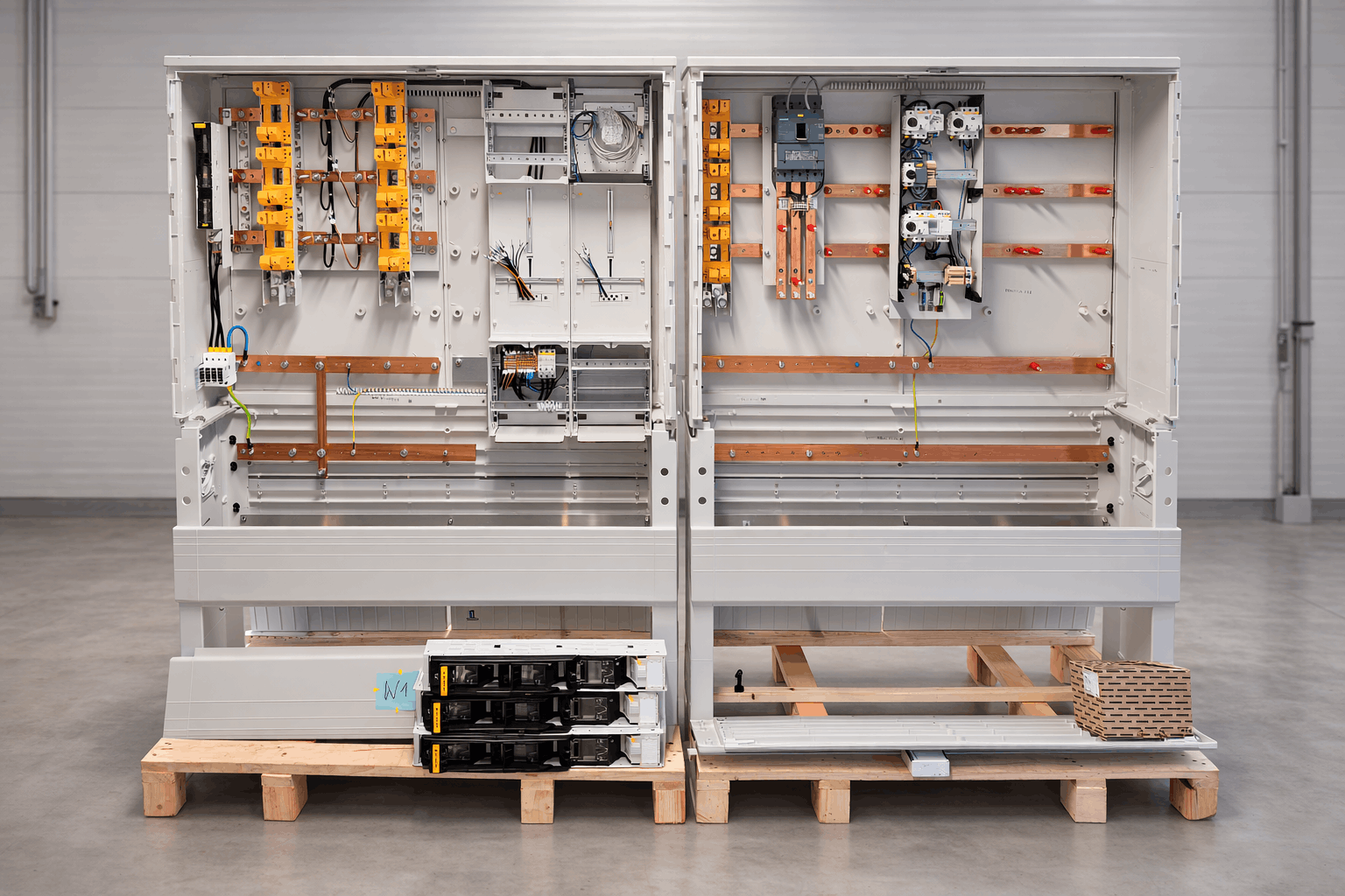 Ladepark – Energieverteilung für AC/DC-Ladesäulen